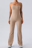 Sleeveless Straight Active Jumpsuit 
