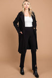 Culture Code Double Breast Lapel Collar Coat 