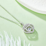 Moissanite 925 Sterling Silver Necklace 