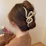 Alloy Acrylic Hair Claw Clip 