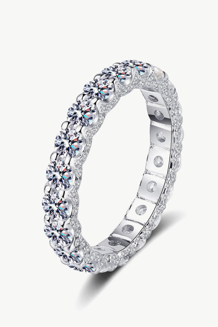 Charmed Moissanite Ring 