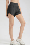 Elastic Waist Active Shorts 