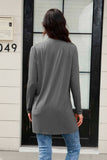 Basic Bae Full Size Open Front Long Sleeve Cardigan with Pockets 