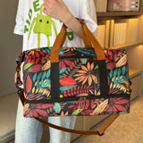 Canvas Printed Travel Bag 