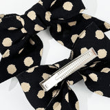 2-Piece Polka Dot Bow Hair Clip 