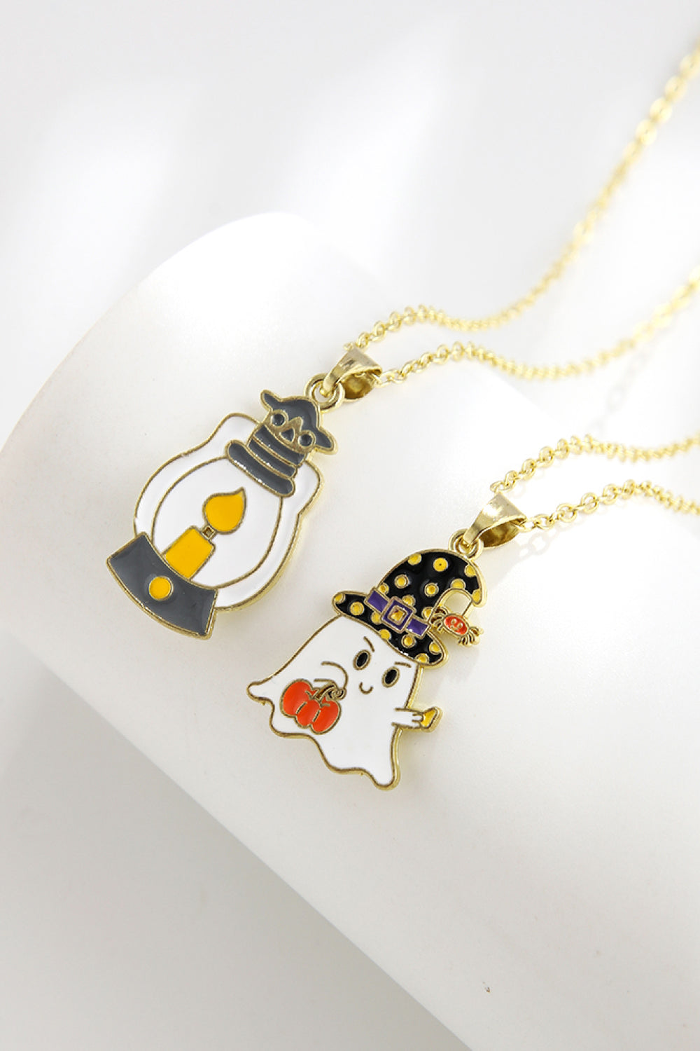 Two-Piece Halloween Theme Necklace Set 