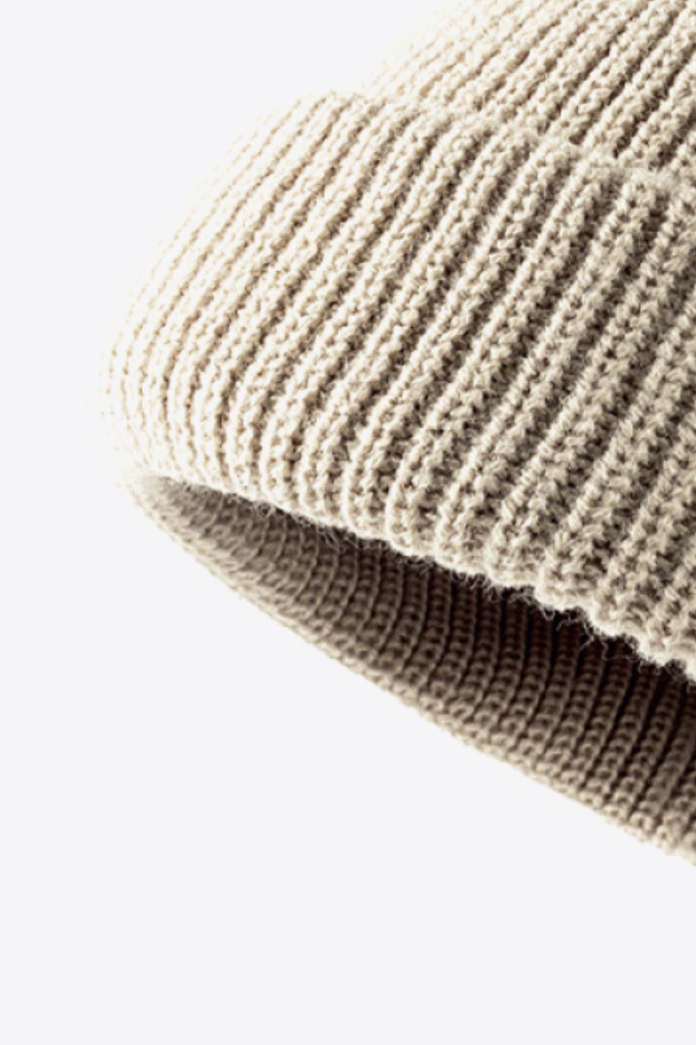 Calling For Winter Rib-Knit Beanie 