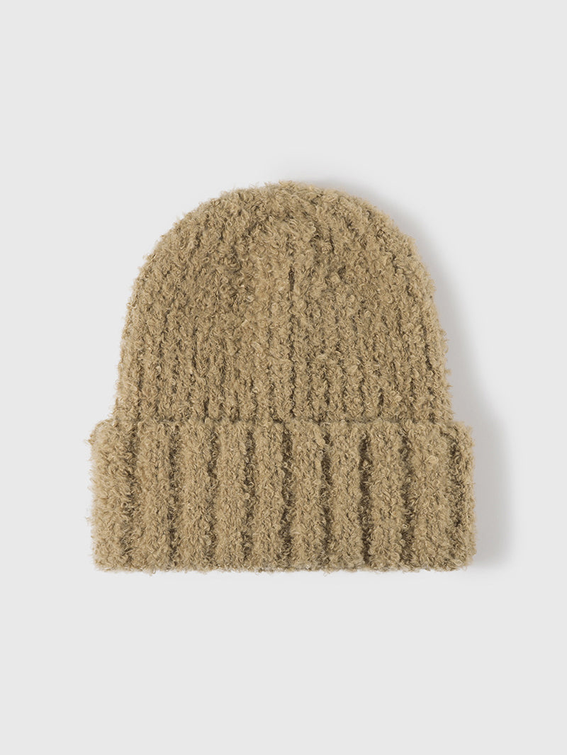 Thermal Teddy Knit Hat 