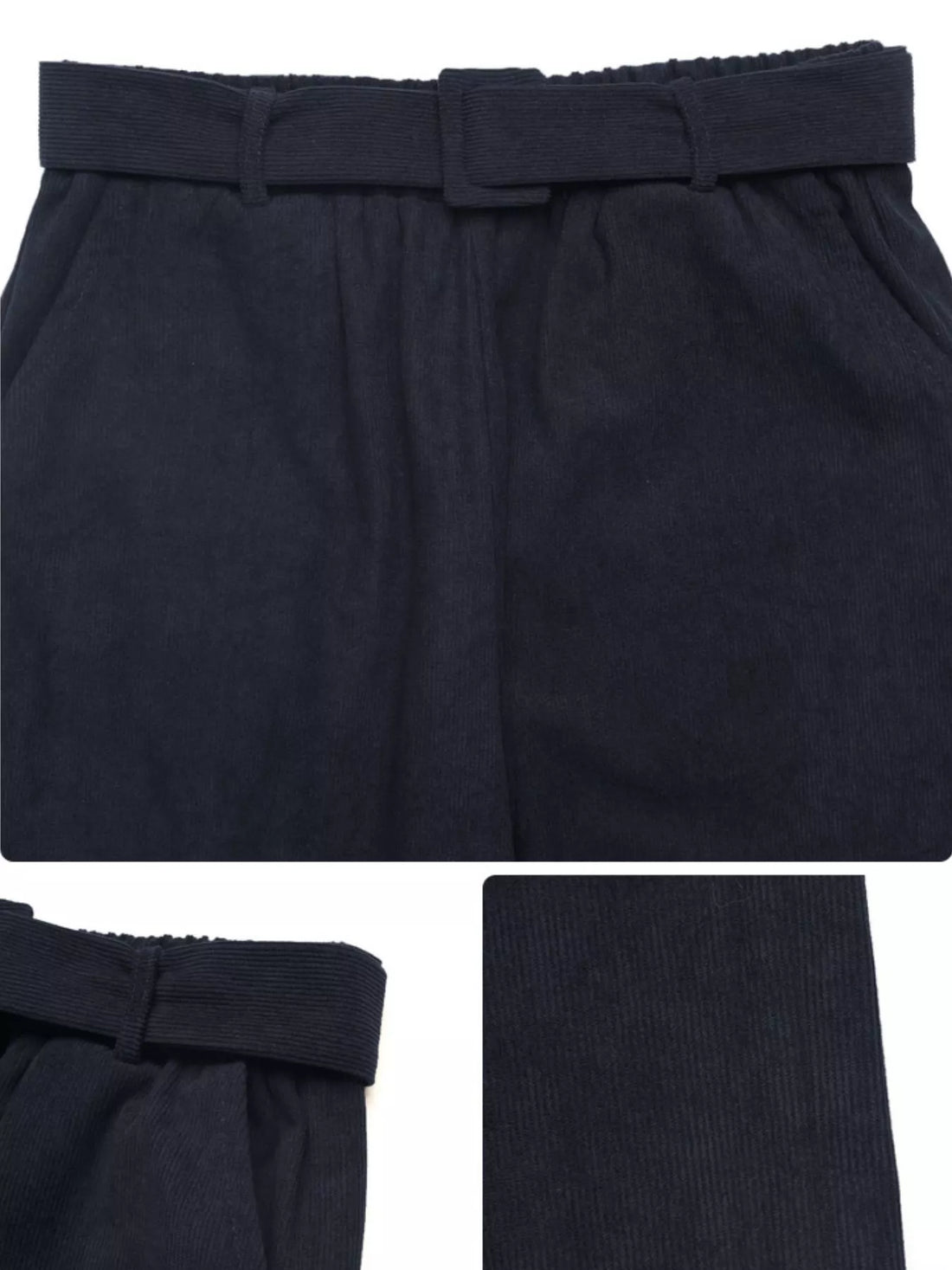 High-Waisted Wide-Leg Pants 