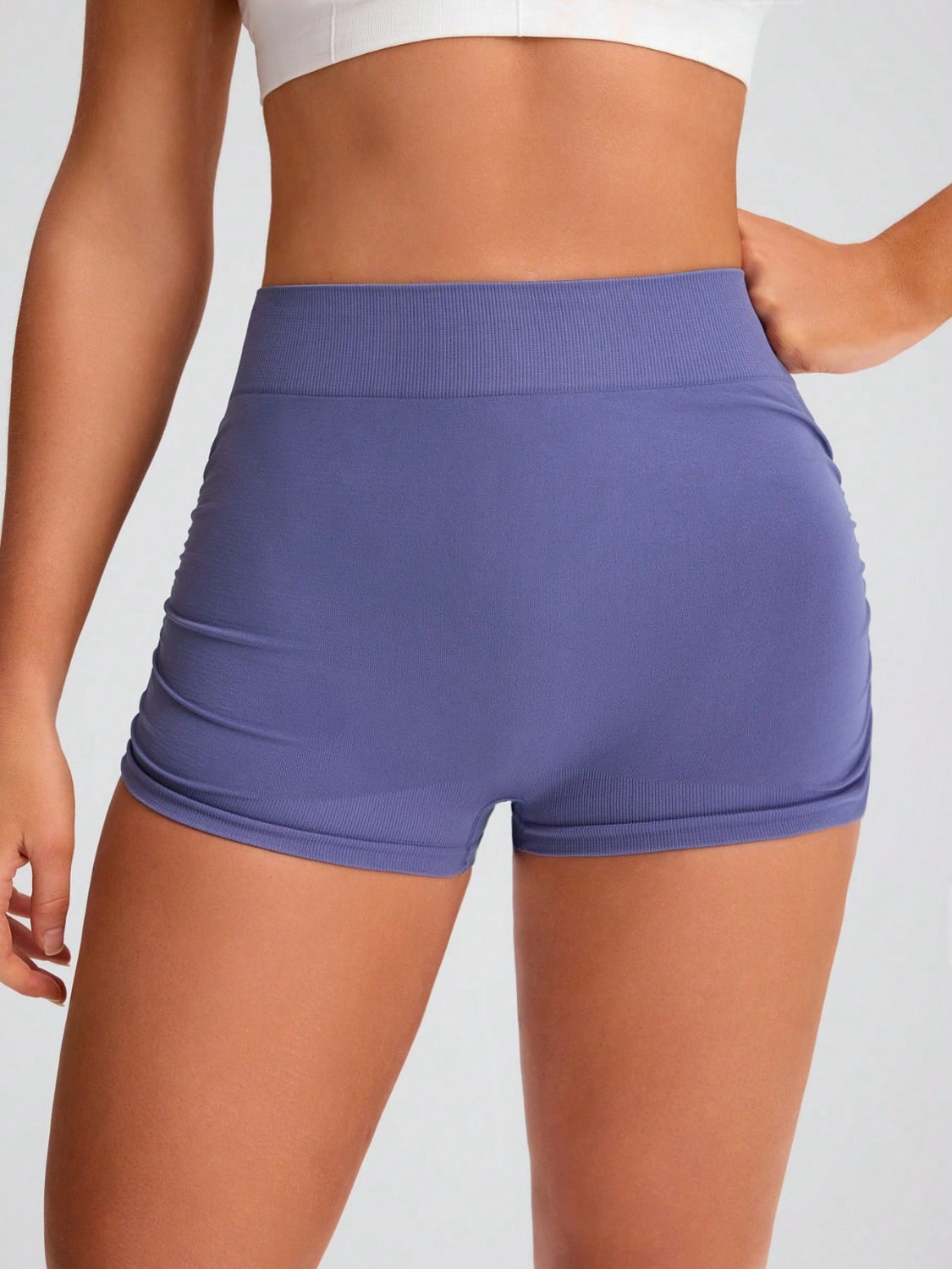 Elastic Waist Active Shorts 