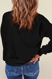 Pumpkin Dropped Shoulder Sweatshirt 