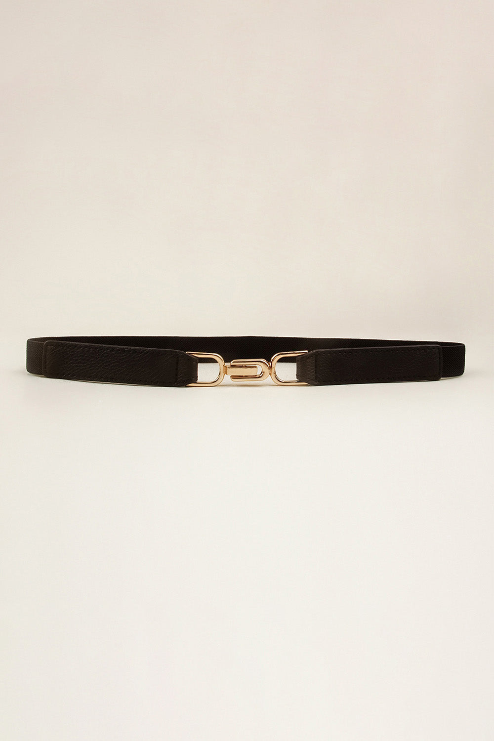 Alloy Buckle Elastic Belt 