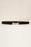 Alloy Buckle Elastic Belt 