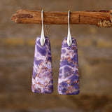 Copper Natural Stone Earrings 