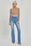 RISEN Full Size High Rise Button Fly Bootcut Jeans 