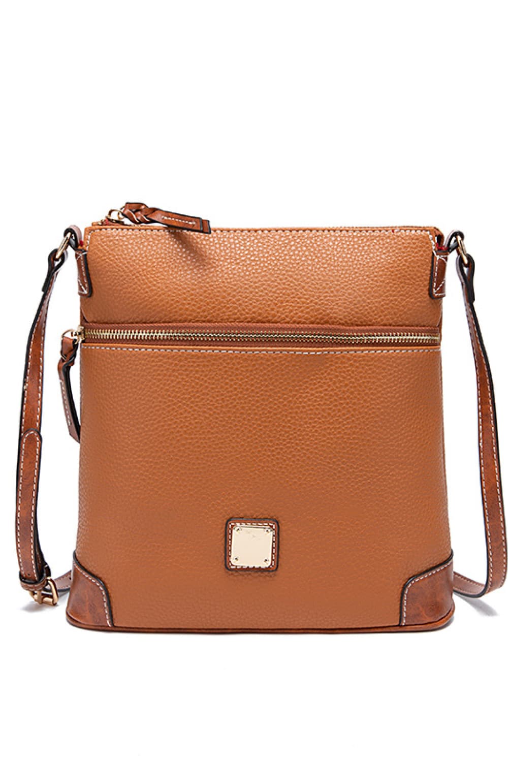 PU Leather Crossbody Bag 
