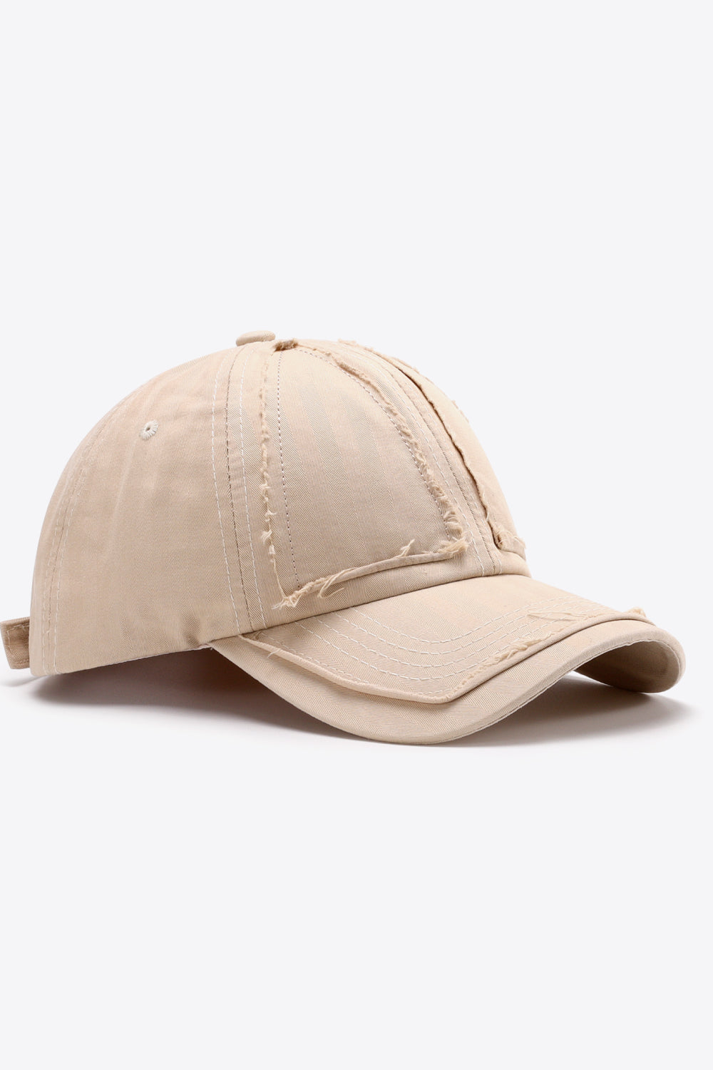 Distressed Adjustable Baseball Cap 