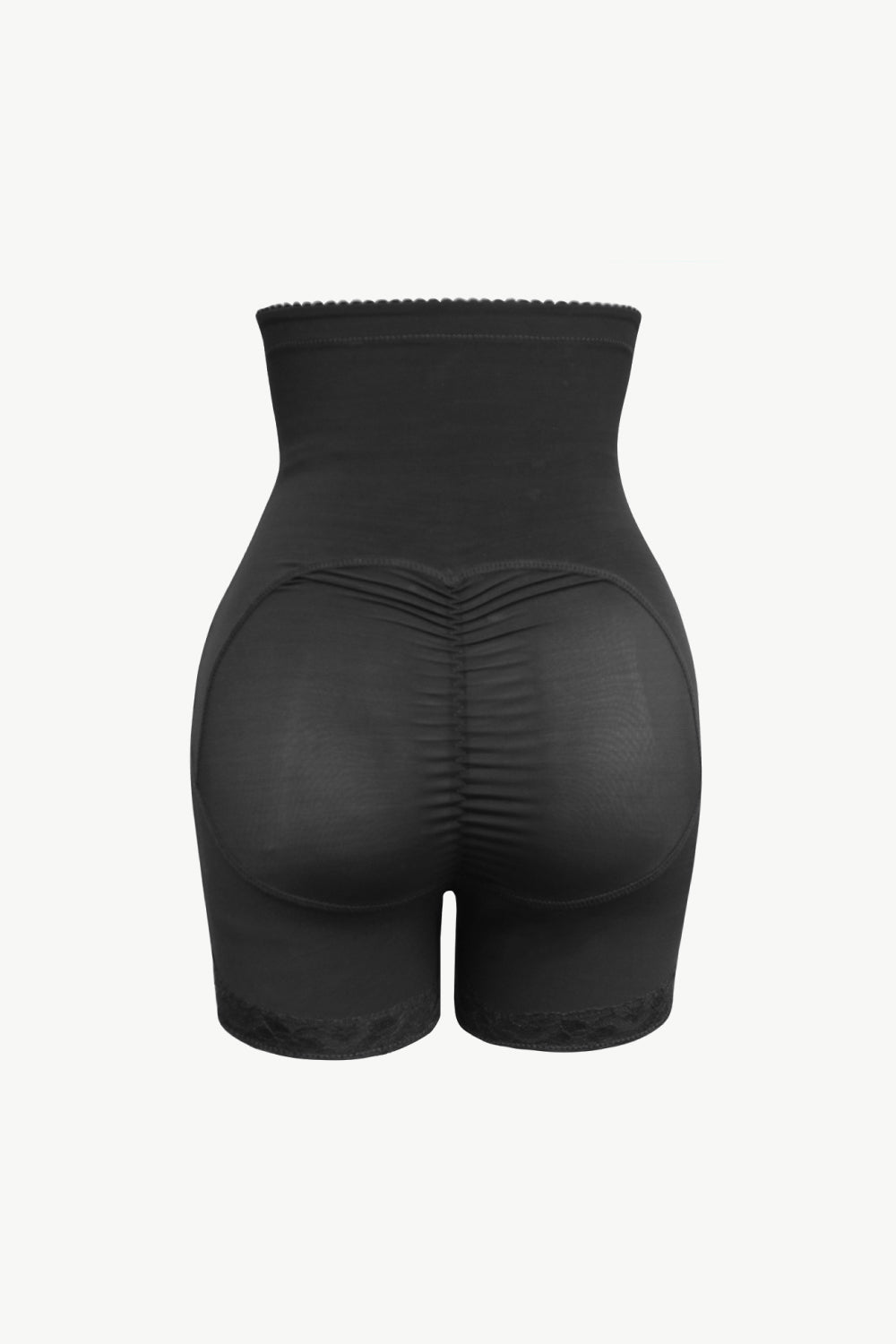 Full Size Hook-and-Eye Shaping Shorts 