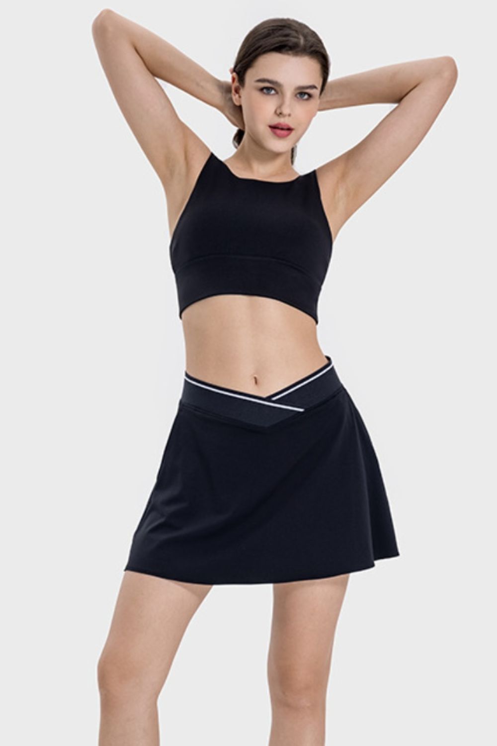 Millennia Backless Wide Strap Active Bra 