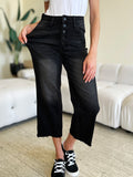 Judy Blue Full Size High Waist Button Fly Jeans 