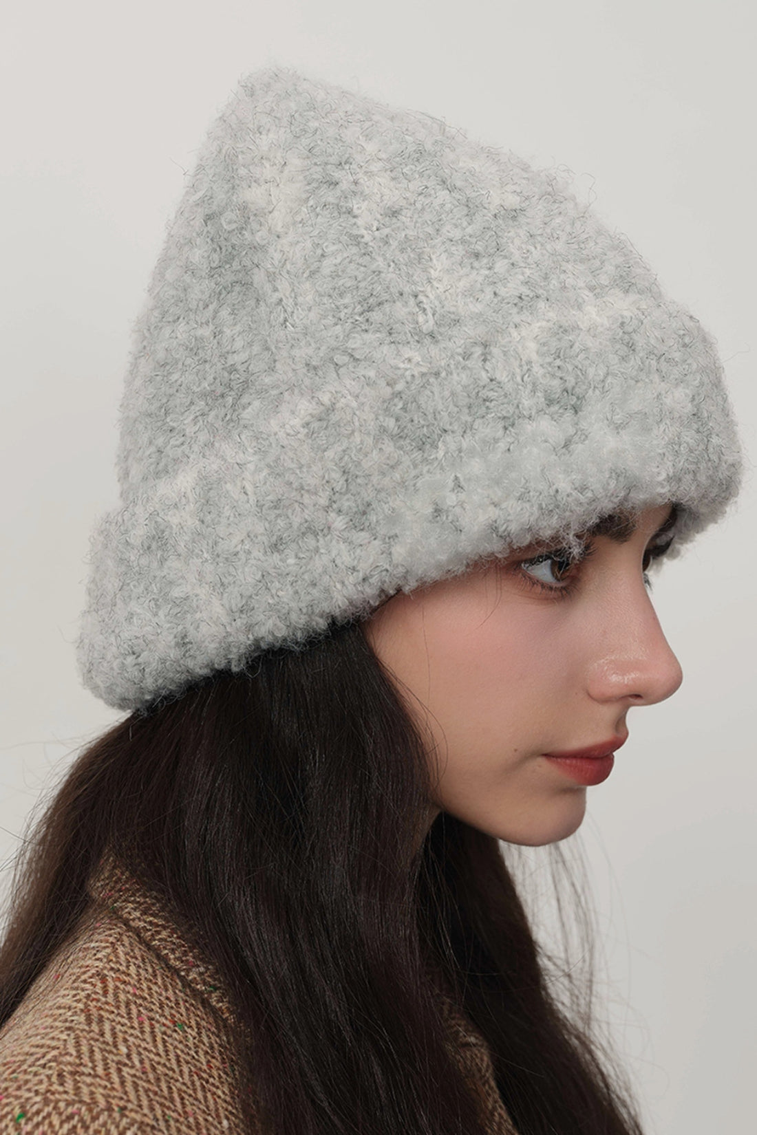 Solid Color Thermal Knit Hat 
