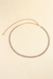 Rhinestones Alloy Belt 
