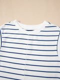 Casual Striped Tank and Wide Leg Pants 2pcs Set Two Piece Dresses