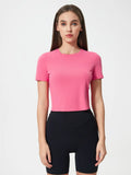 Millennia Round Neck Short Sleeve Active T-Shirt 
