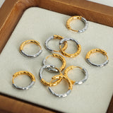 18K Gold-Plated Huggie Earrings 
