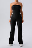 Sleeveless Straight Active Jumpsuit 