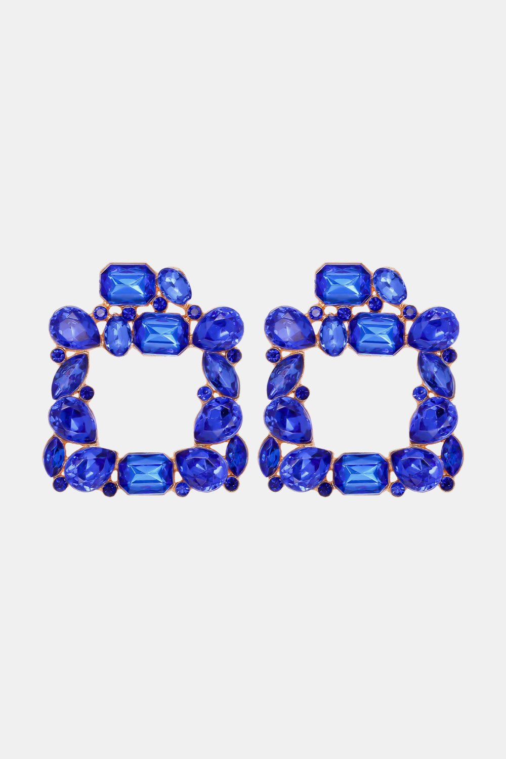 Geometrical Shape Zinc Alloy Dangle Earrings 