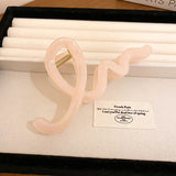 Acrylic Hair Claw Clip 