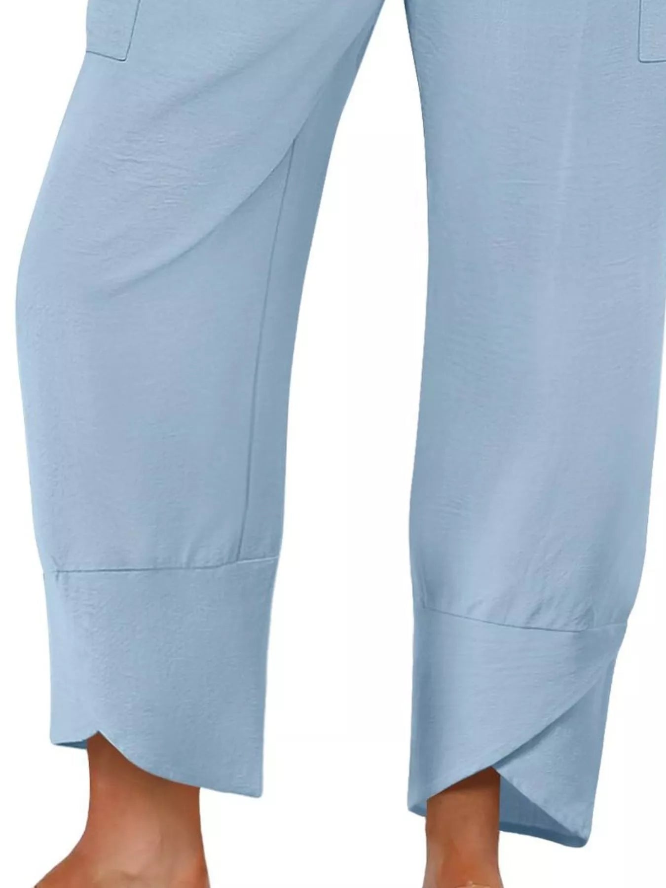 Elastic Waist Pants 