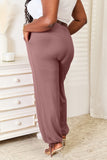 Basic Bae Full Size Soft Rayon Drawstring Waist Pants with Pockets 