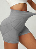 High Waist Active Shorts 