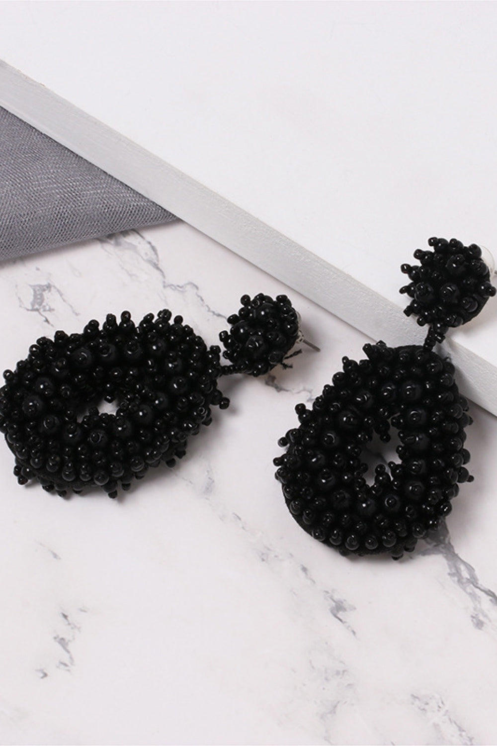 Beaded Dangle Earrings 