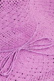 Fame Straw Braided Sun Hat 