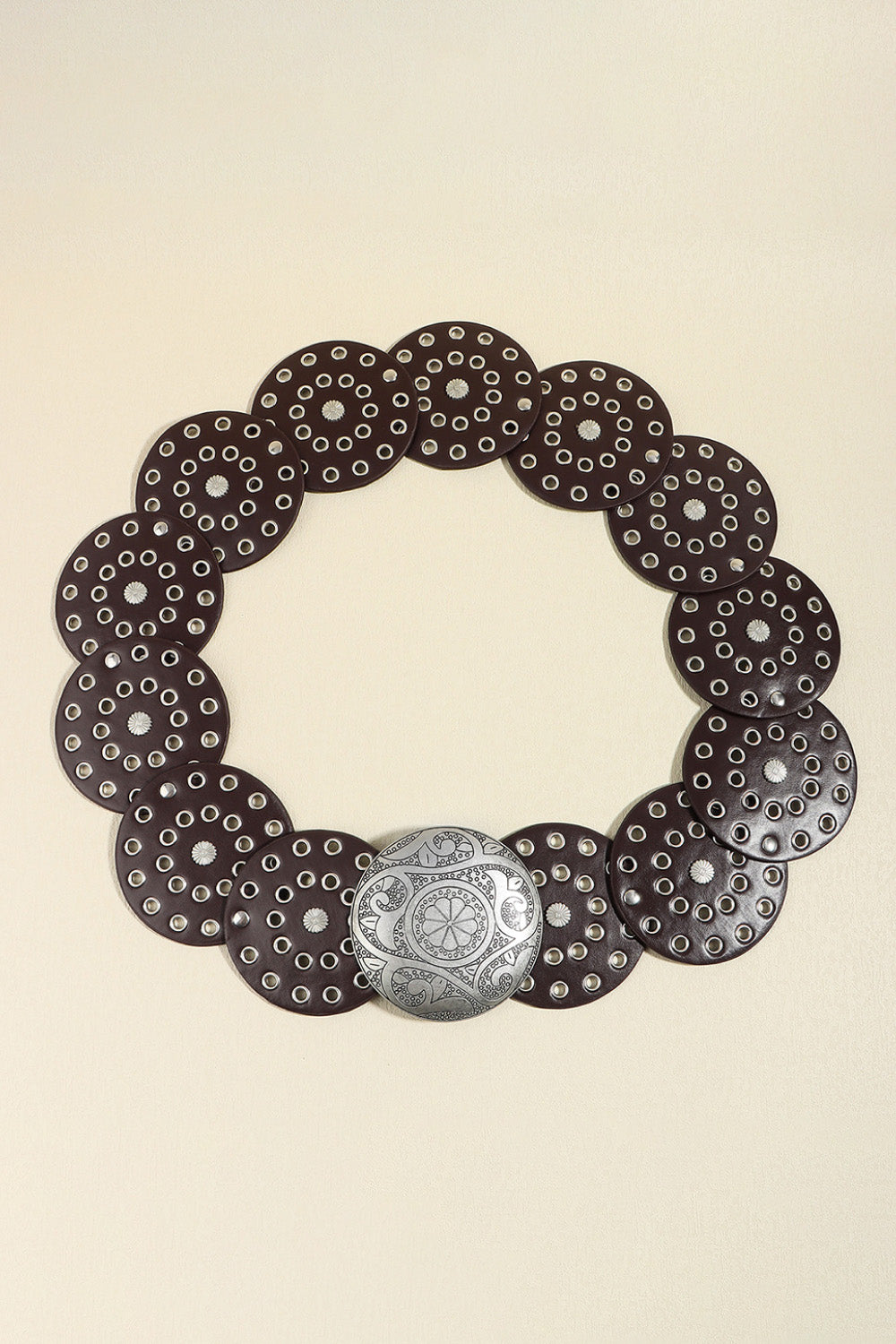 Vintage PU Leather Wide Belt 