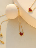 Titanium Steel Heart Necklace 