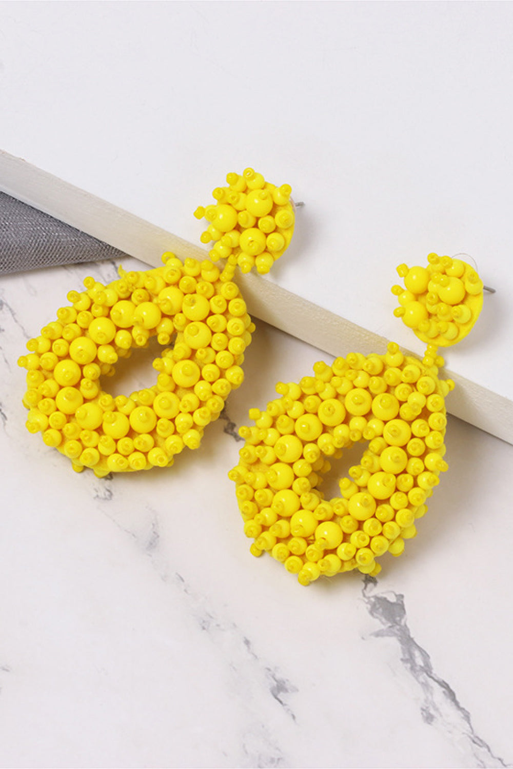 Beaded Dangle Earrings 