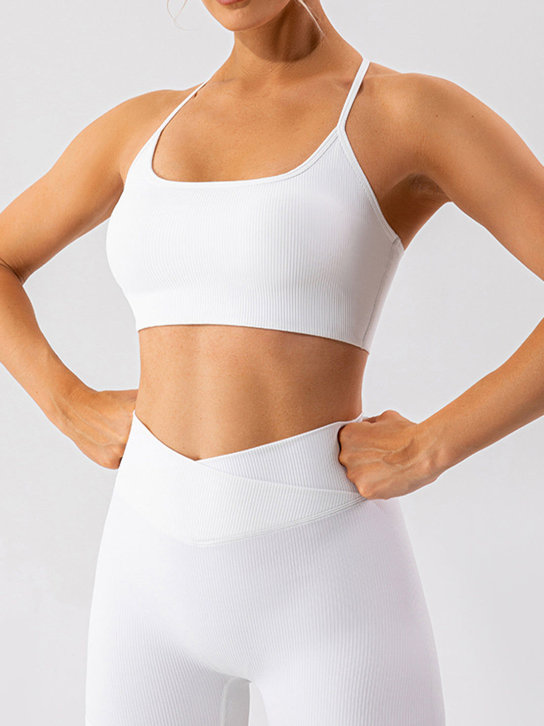 Spaghetti Strap Active Bra 