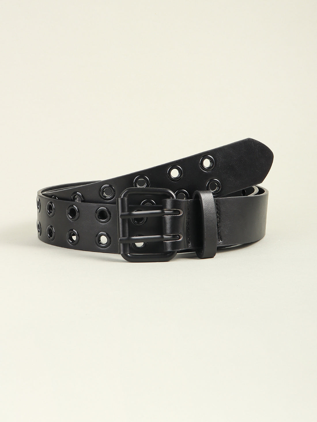 Grommet PU Leather Belt 