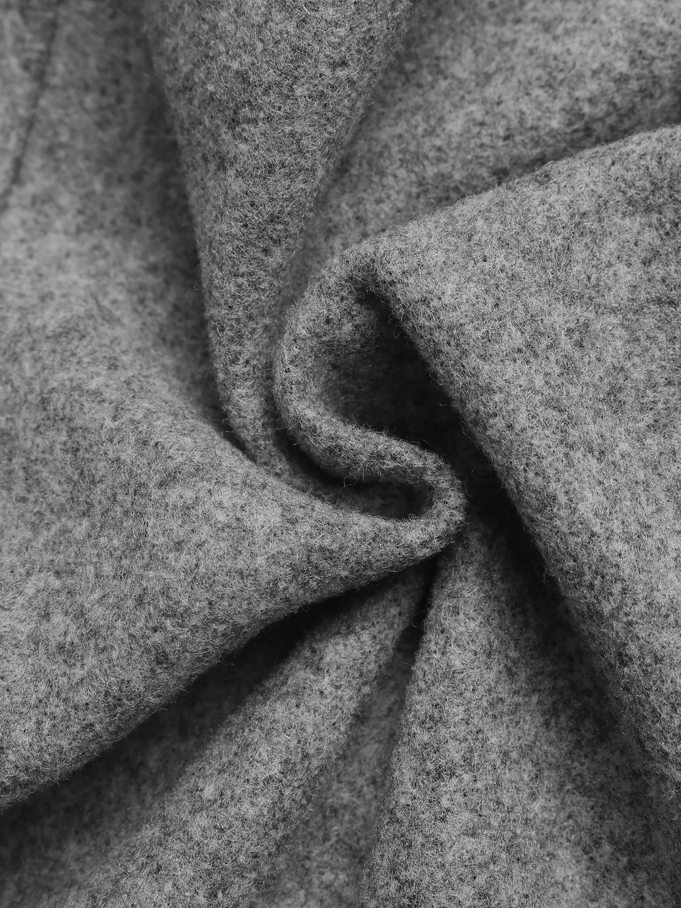 Snap Down Dropped Shoulder Jacket 