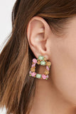 Geometrical Shape Zinc Alloy Dangle Earrings 