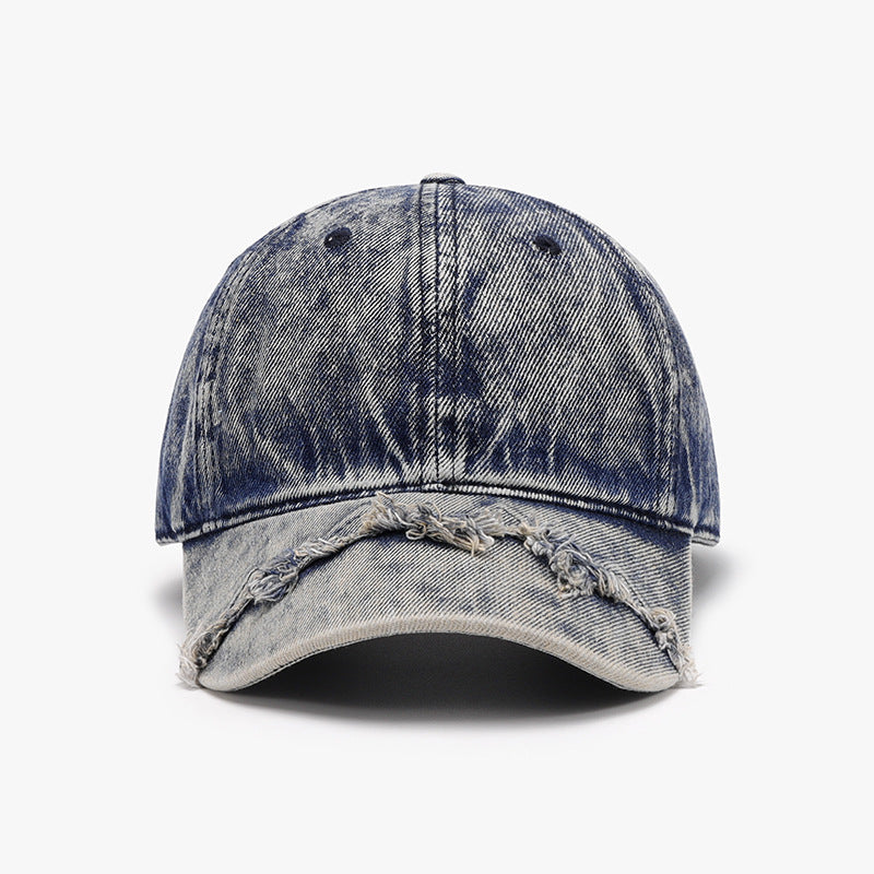 Fringe Adjustable Cotton Baseball Cap 