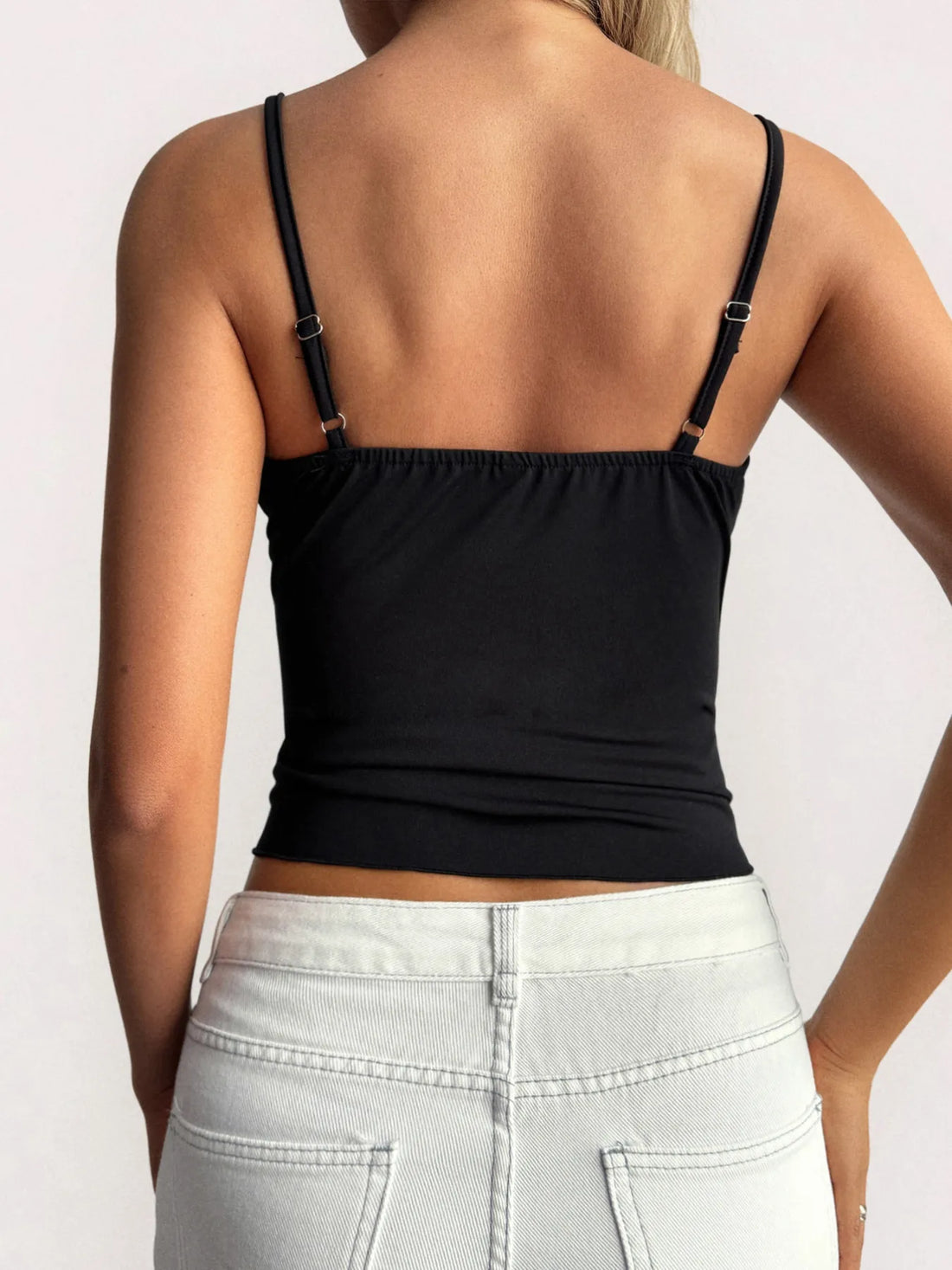 Lace Detail V-Neck Cami 