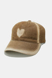 Heart Cotton Baseball Cap 