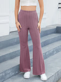 High-Waisted Flare Pants 