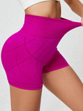 High Waist Active Shorts 