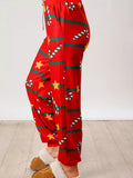 Christmas Long Sleeve Top and Pants Lounge Set Lingerie & Nightwear